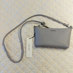 Calvin Klein Hayden Purse Lavender/Grey